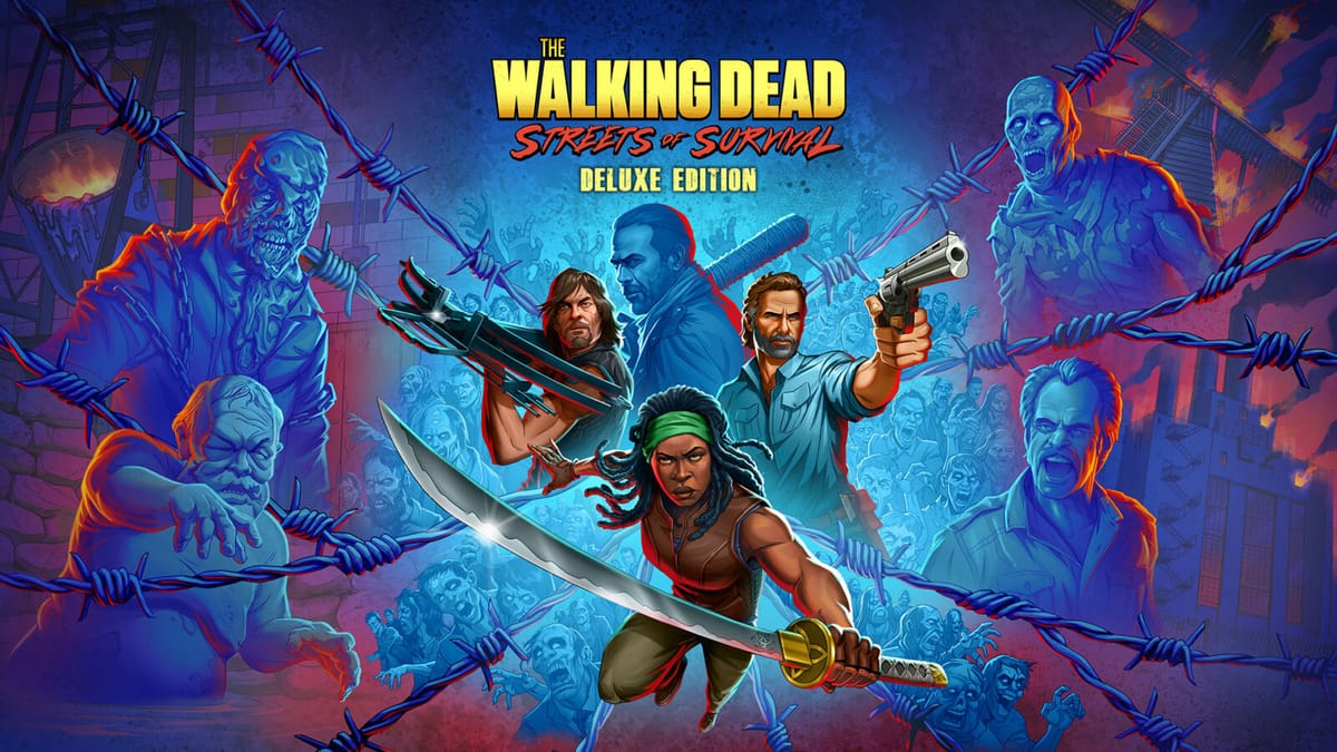 Официальная ключевая иллюстрация The Walking Dead: Streets of Survival из Xbox Wire