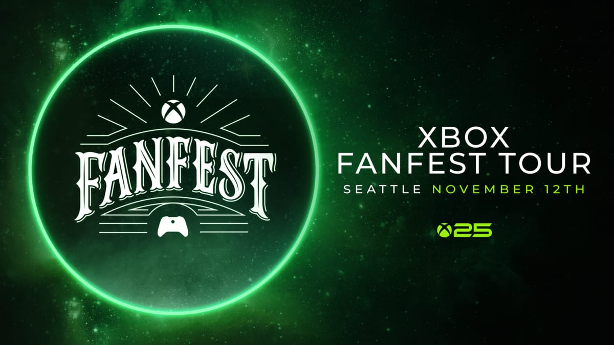 Официальная афиша Xbox FanFest Seattle