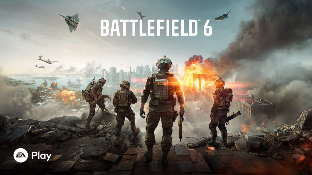 Официальный ключевой арт Battlefield 6