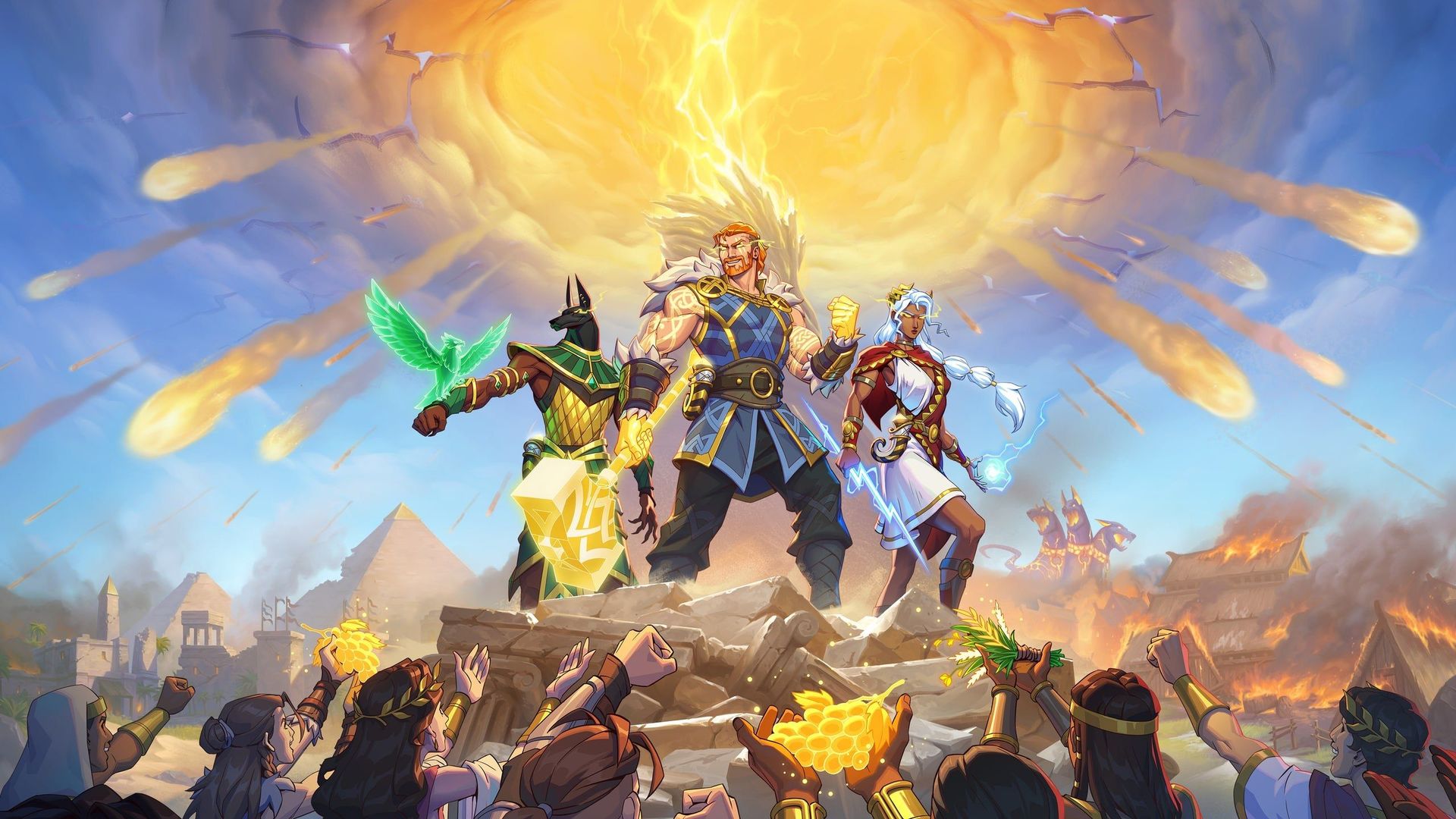 Официальная иллюстрация Aftergods от Norsfell