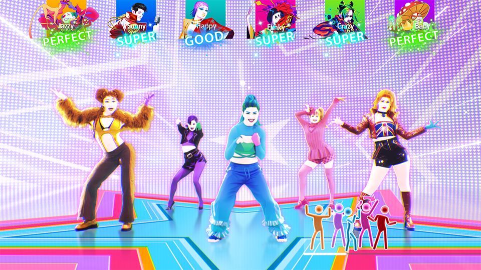 Танцевальная сцена Wannabe в Just Dance: Decades of Hits