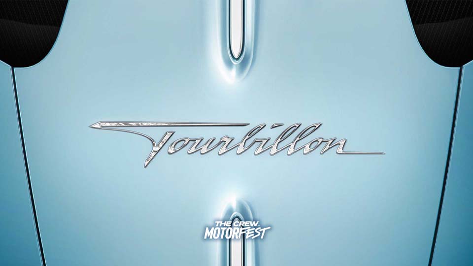 Официальная обложка недели Bugatti Tourbillon в The Crew Motorfest