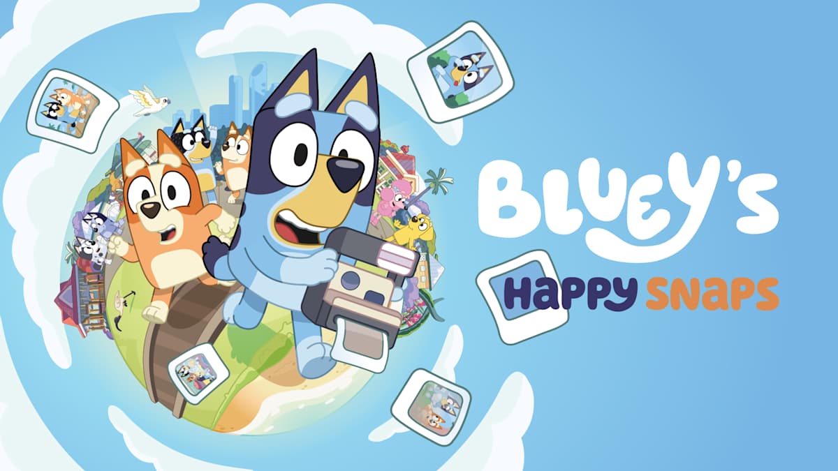 Bluey’s Happy Snaps: Блуи и Бинго с фотоаппаратом