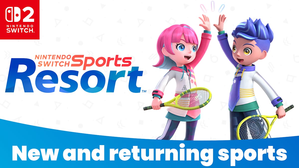 Nintendo Switch Sports Resort: герои с теннисными ракетками и обзор новых видов спорта