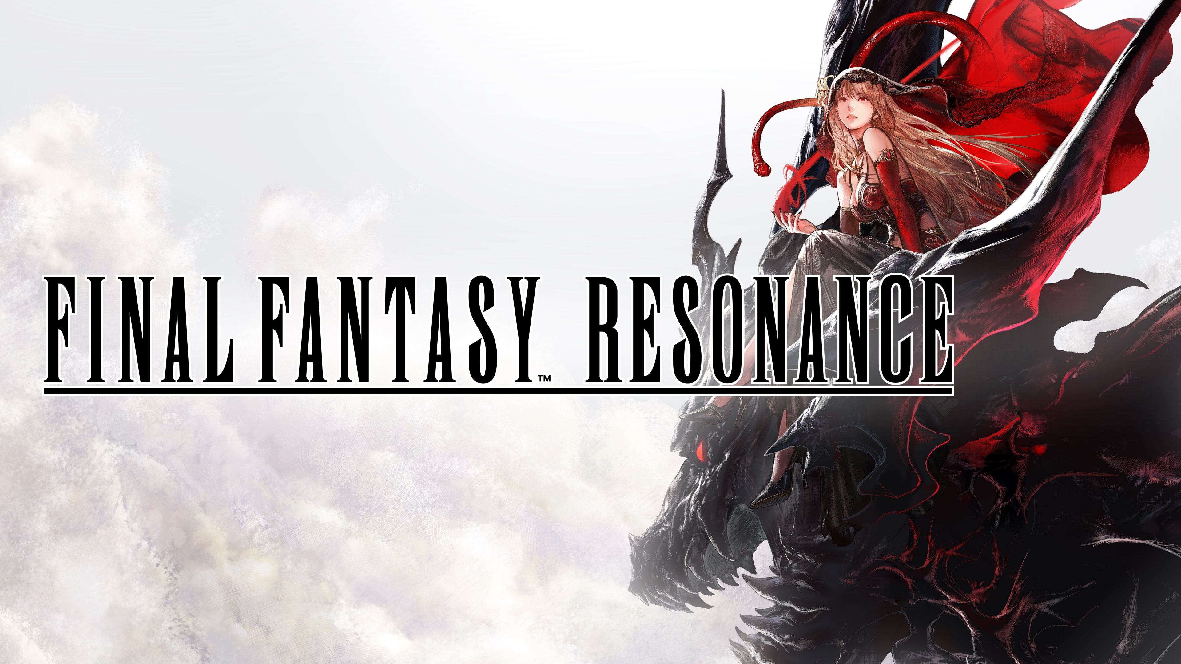 Официальная иллюстрация и логотип Final Fantasy Resonance