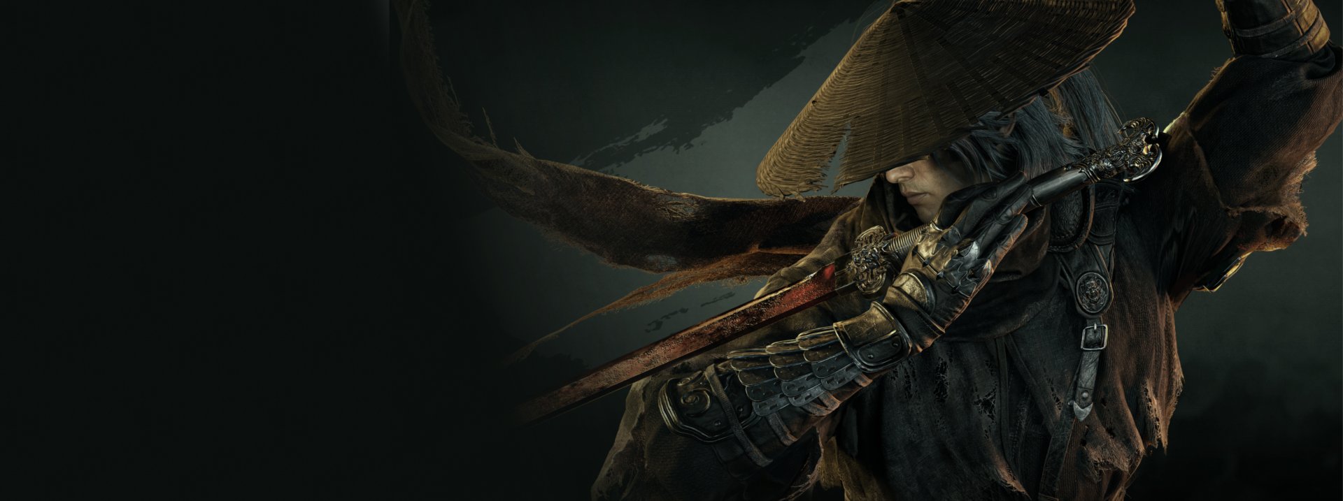 Герой Phantom Blade Zero с мечом: официальная иллюстрация S-GAME