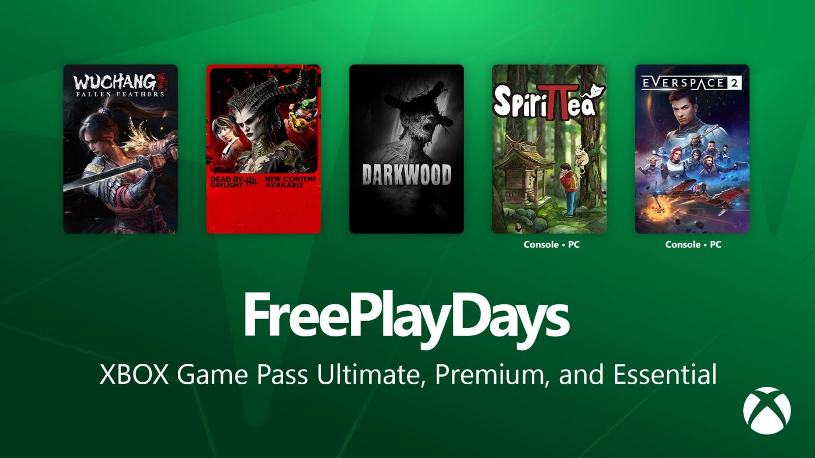 Официальная подборка Xbox Free Play Days