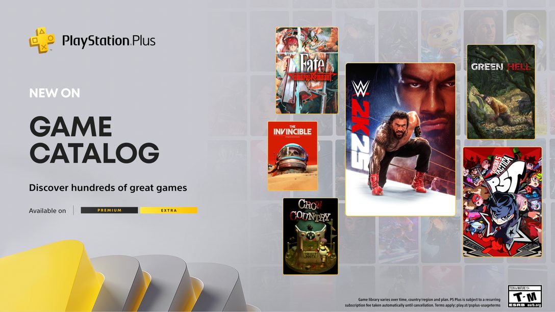 PlayStation Plus — пополнения Game Catalog в конце сентября