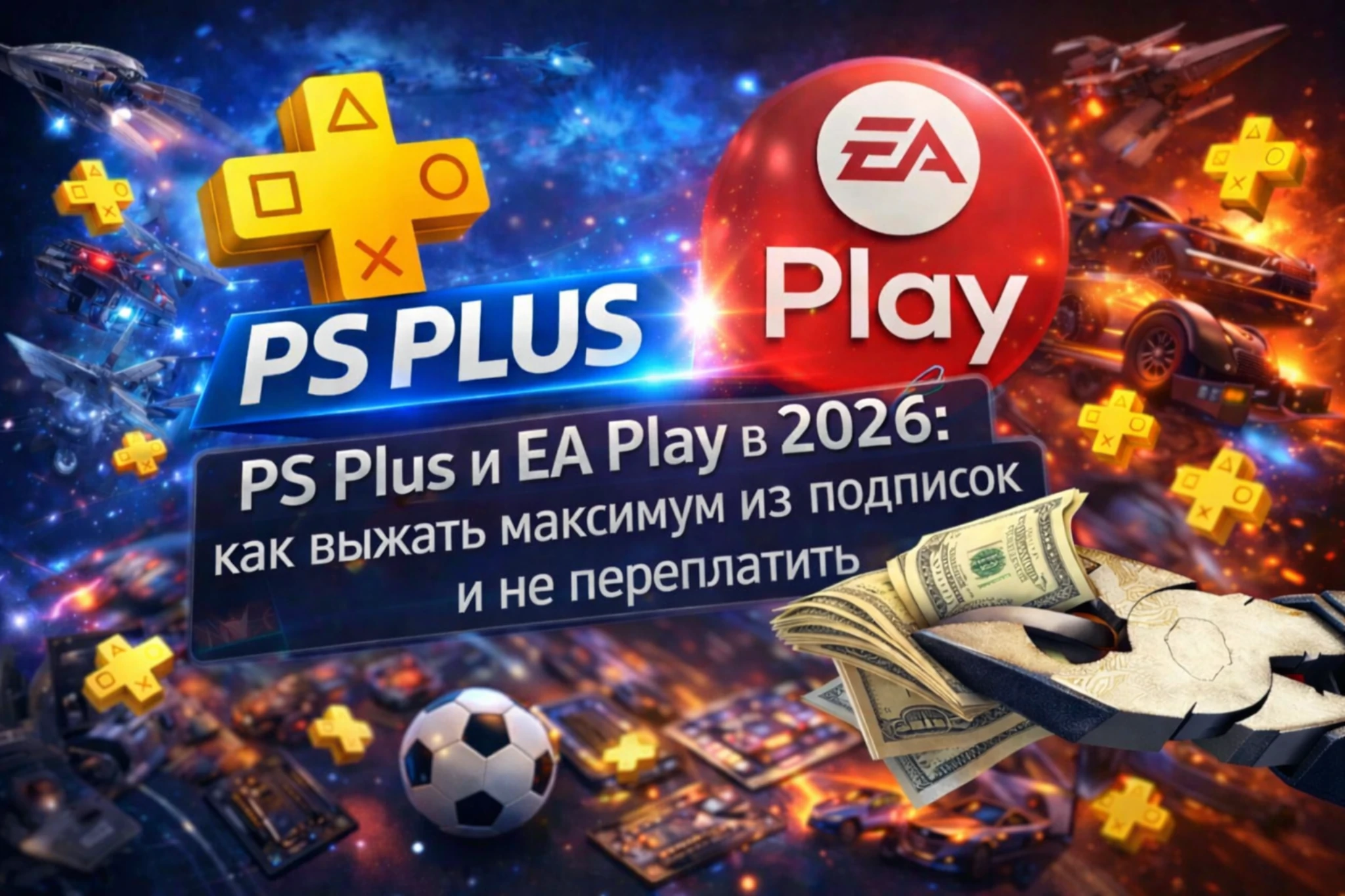 PS Plus и EA Play 2026